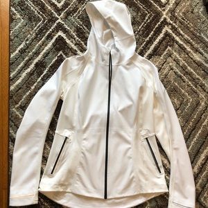 Lululemon white zip up jacket